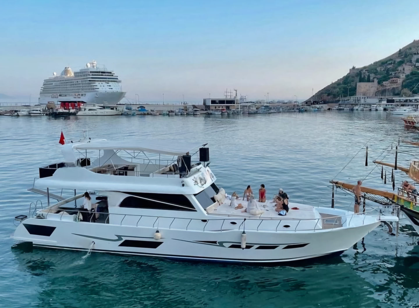 Alanya Yacht Rental 19m Custom Built